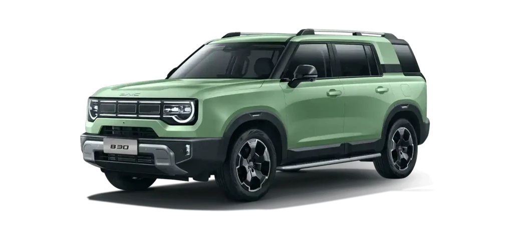 BAIC B30 in Moss Green