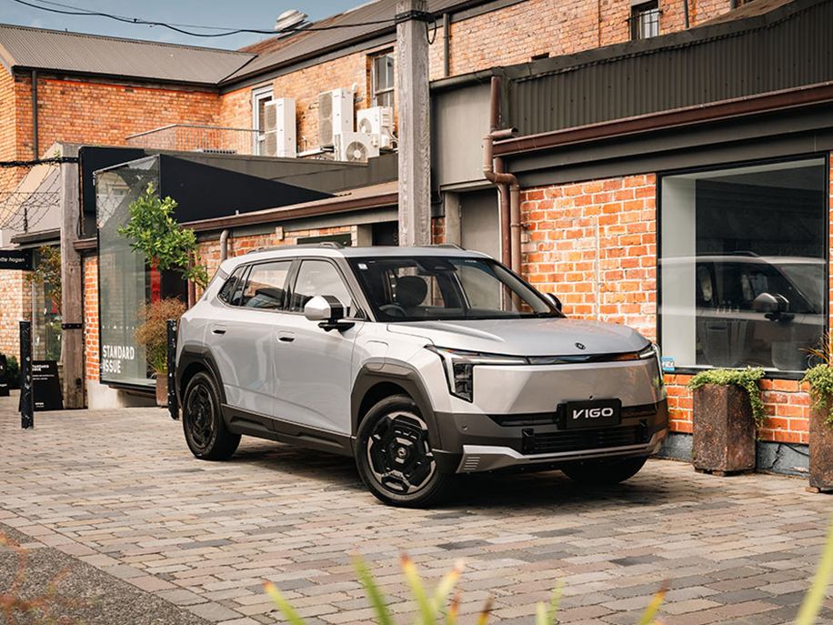 Dongfeng VIGO electric SUV in an urban New Zealand setting