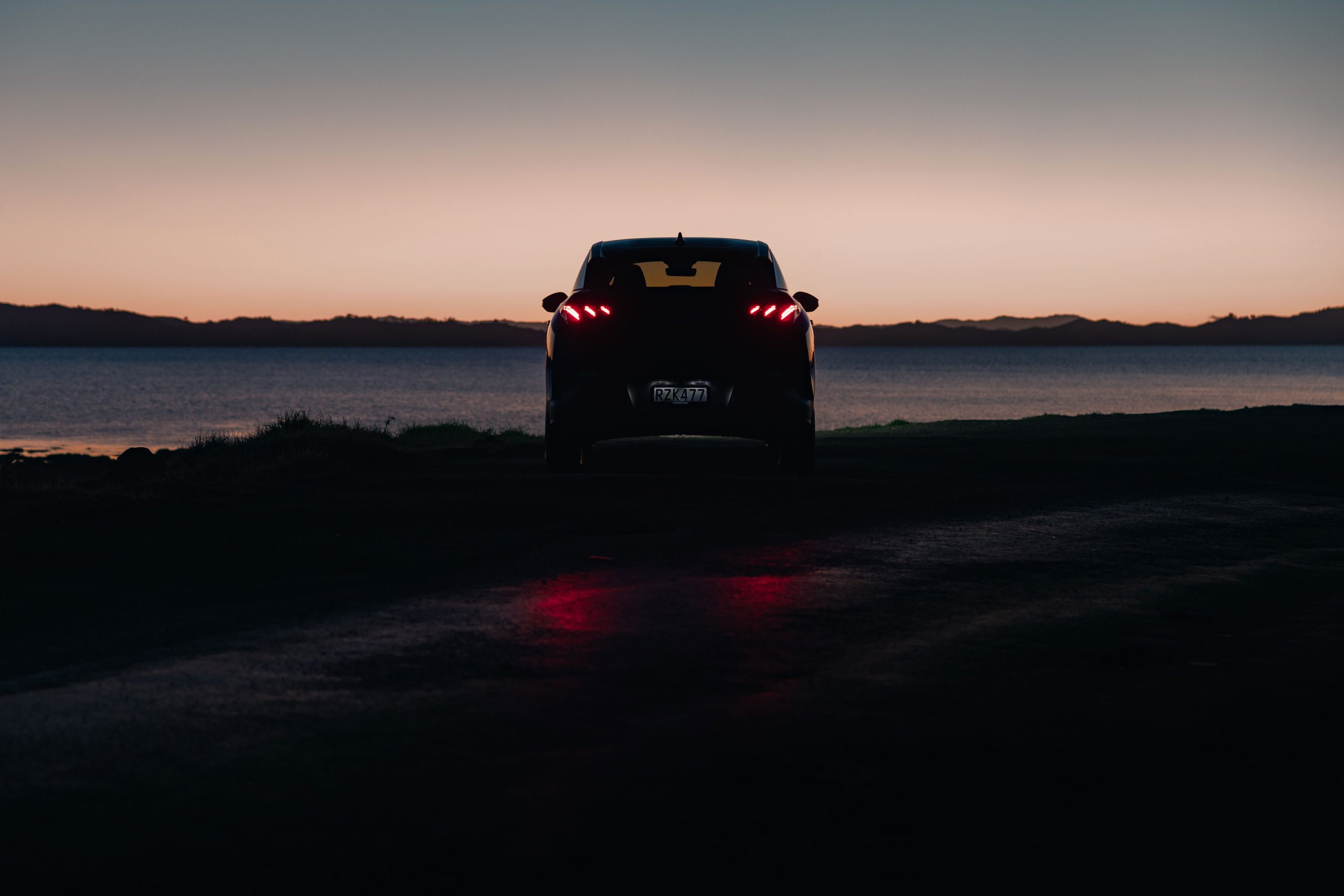 Peugeot 3008 Hybrid on an open road